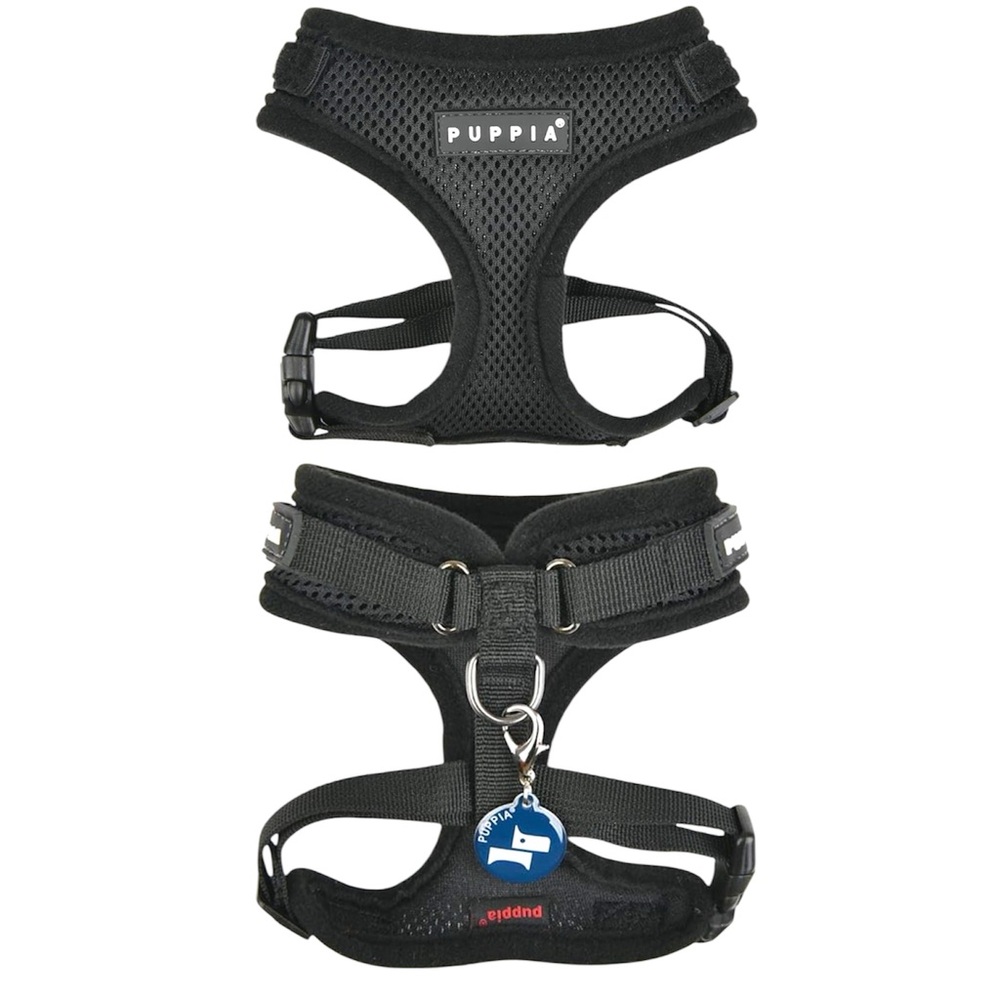 “Puppia” Black Dog Harness, size L